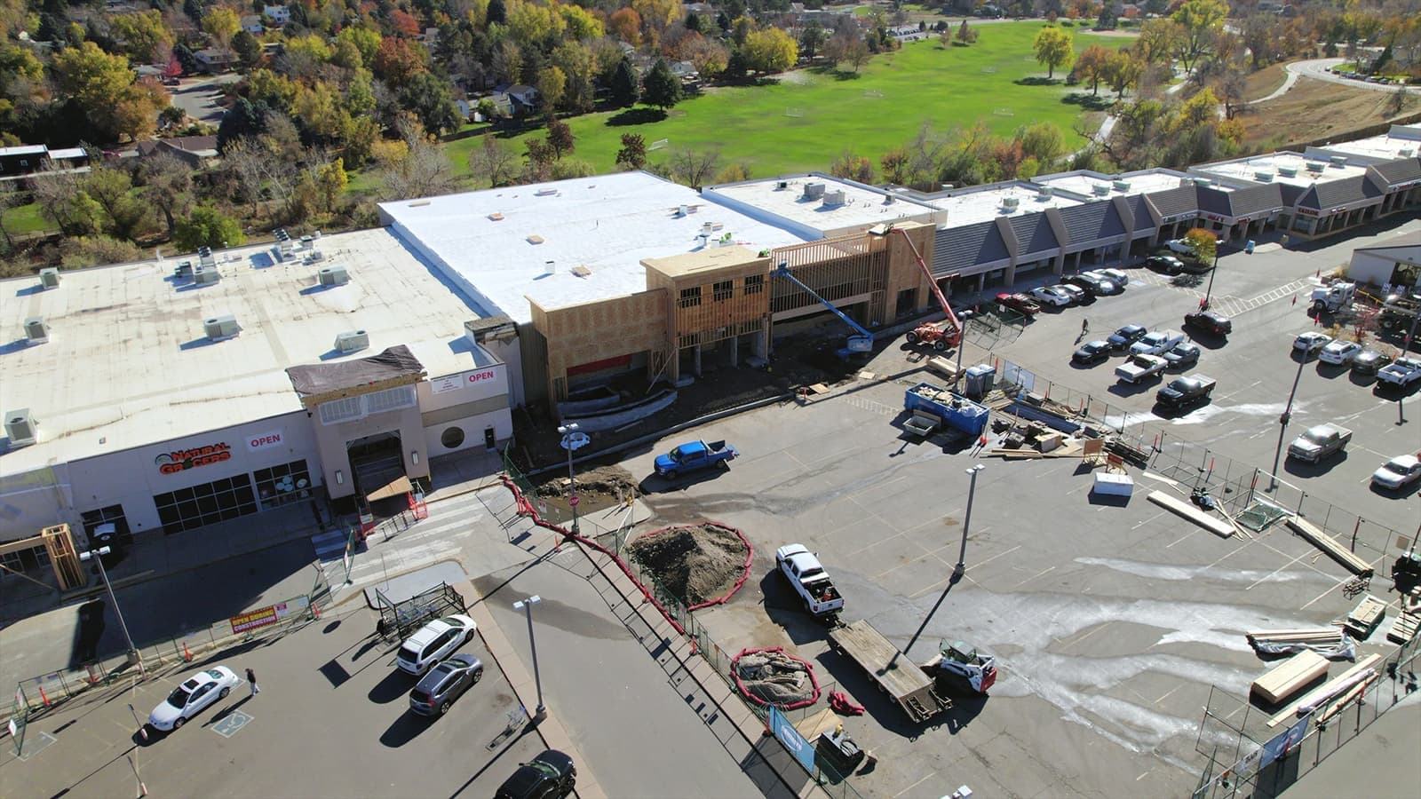 Shopping Center Construction
