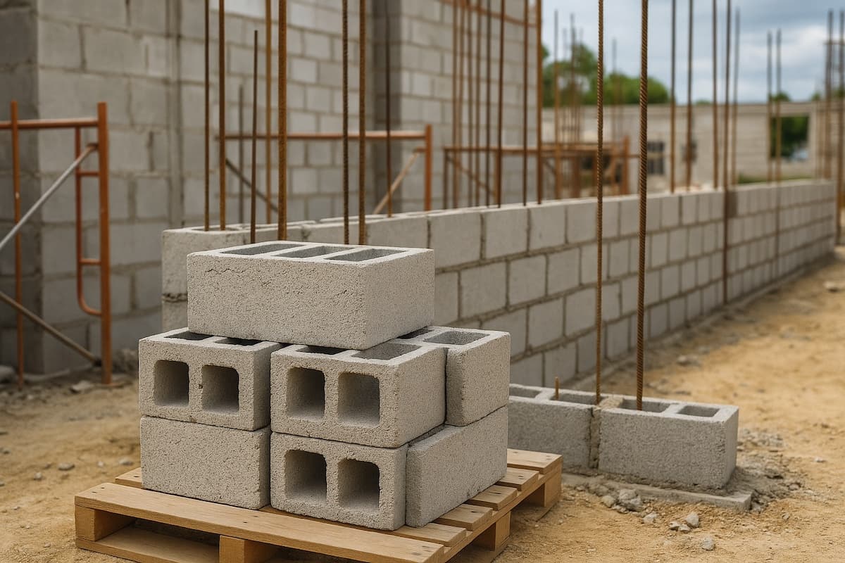 Construction site overview